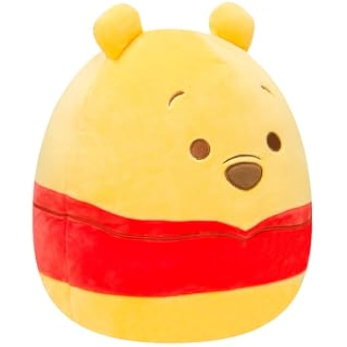 Kellytoy OFFICIAL KELLYTOY POOH BEAR CHARACTER SOFT SQUISHY PLUSH STUFFED TOY ANIMALS (8 INCH, POOH) - Image 2